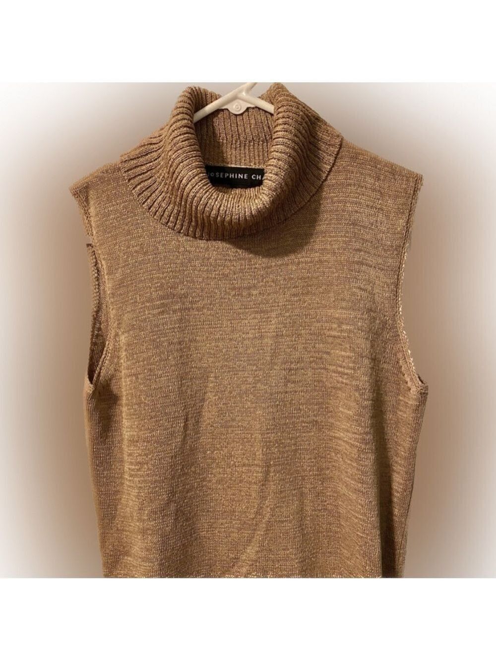 Josephine Chaus Sleeveless Cowl neck Size L Excellent Pre-owned condition